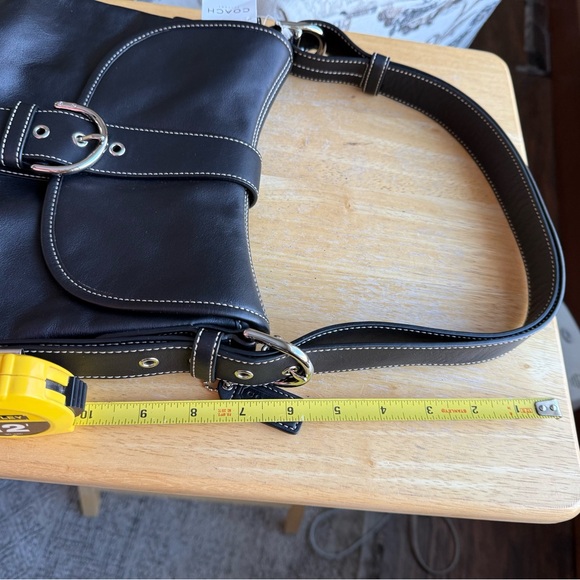 NWT! Vintage Coach Soho Flap Crossbody Bag Convertible Shoulder Bag Gift Idea - Picture 12 of 14